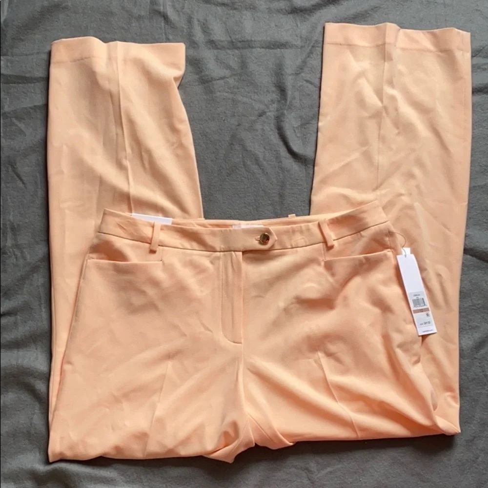 NWT Calvin Klein Papaya Pants - Picture 2 of 5